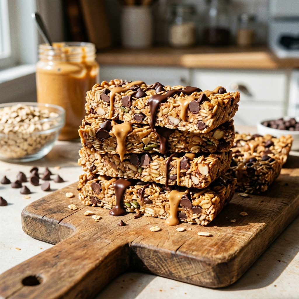 Ev yapımı protein bar